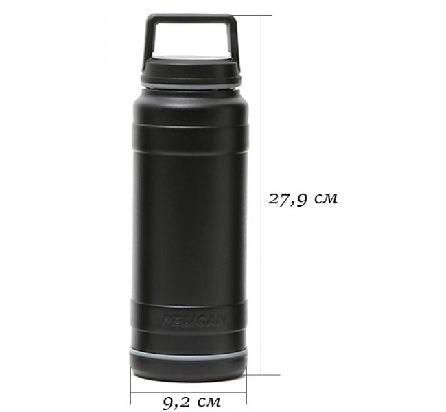 Термобутылка Pelican™ TRAV-BO32 объемом 0,95 л, цвет: черный